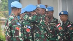 Perayaan Natal 2023 Satgas Garuda di Bumi Afrika