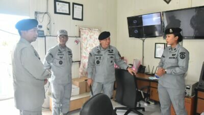 Kepala Bakamla RI Tinjau Kesiapan Unsur dan Personel di Zona Bakamla Tengah