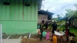 Satgas TMMD Ke-119 Kodim Yahukimo Bangun MCK untuk Warga Desa-desa Terpencil