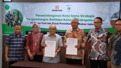 Tindak Lanjut Mengangkat Potensi Kakao di Berau , PT Berau Coal bersama Pusat Penilitian Kopi dan Kakao Tandatangani MoU