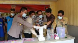 Sat Resnarkoba Memusnahkan Sabu Seberat 23,99 Gram