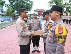 Sebanyak 22 Unit Alat Komunikasi Diserahkan Kapolres Bantaeng