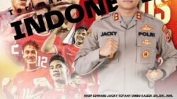 Polres Bantaeng Sukses Gelar Nonton Bareng Timnas Indonesia U-23