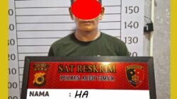 Telantarkan Anak, Seorang Ayah Diamankan ke Polres Aceh Timur