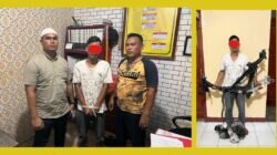 Satreskrim Polres Aceh Timur Bersama Polsek Peureulak Kota Amankan Pelaku Pencurian Sepeda Motor